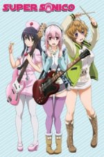 Cover Super Sonico The Animation, Poster Super Sonico The Animation